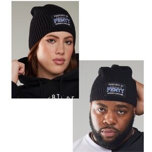 Savage X Fenty Classic Black Beanie Limited Edition LVII Super Bowl SOLD OUT!